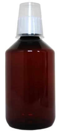 250 ml leere Flasche für Nahrungsmittel